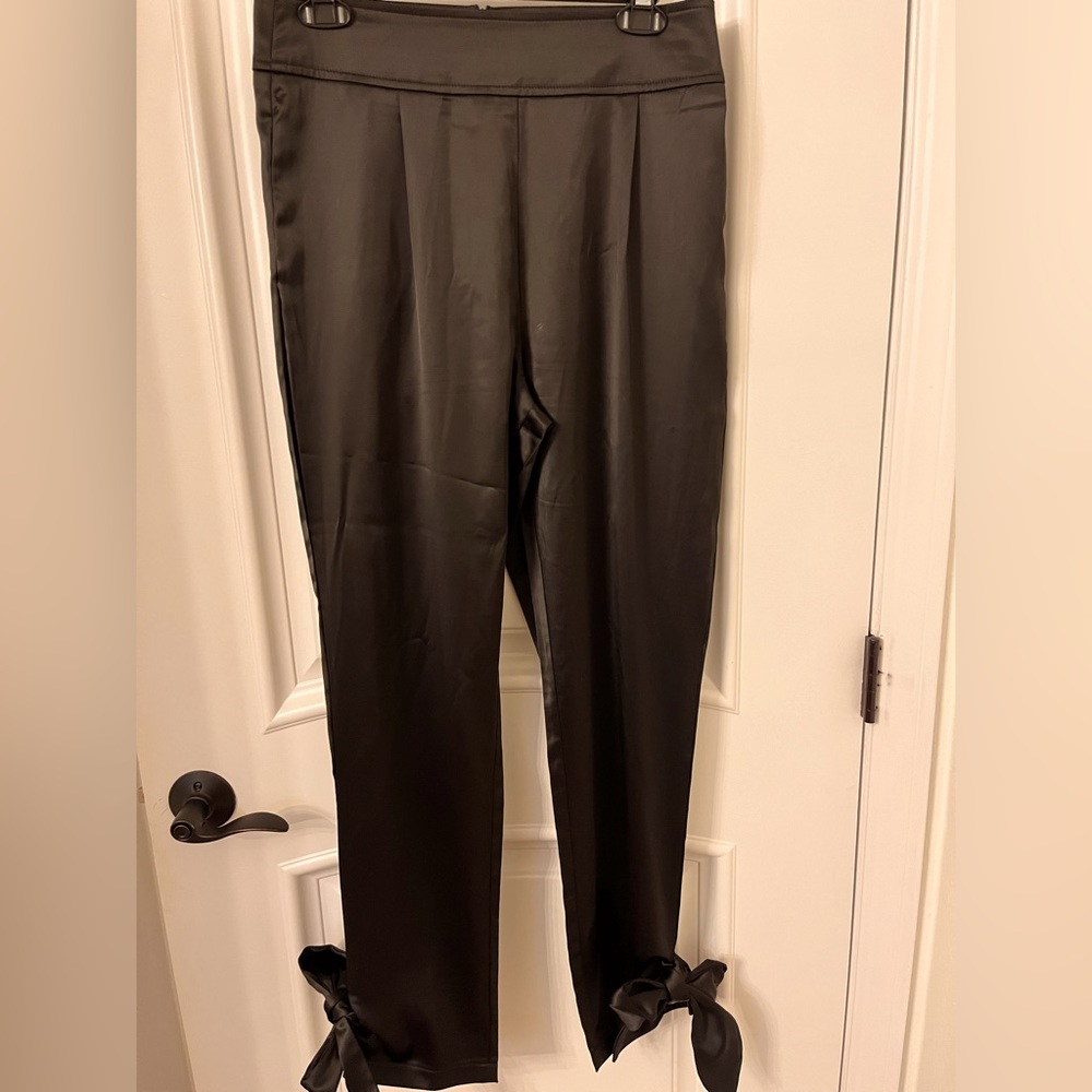 Heiress brand silk dress pants.